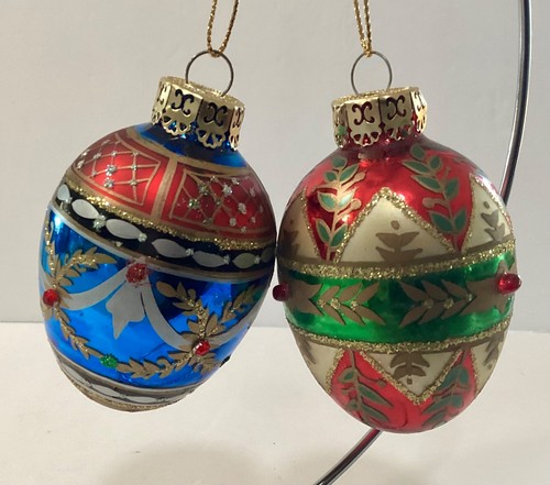 Russian faberge inspired blown - russian,