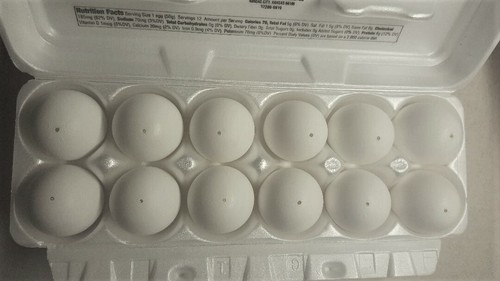 One dozen blown - one,